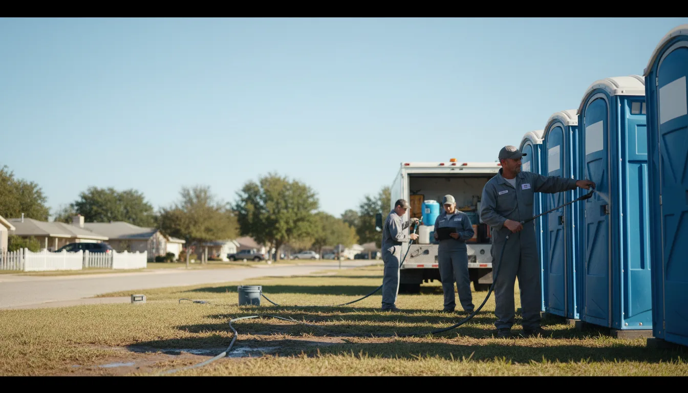 Long-Term Portable Toilet Rental in Hendersonville, TN near me